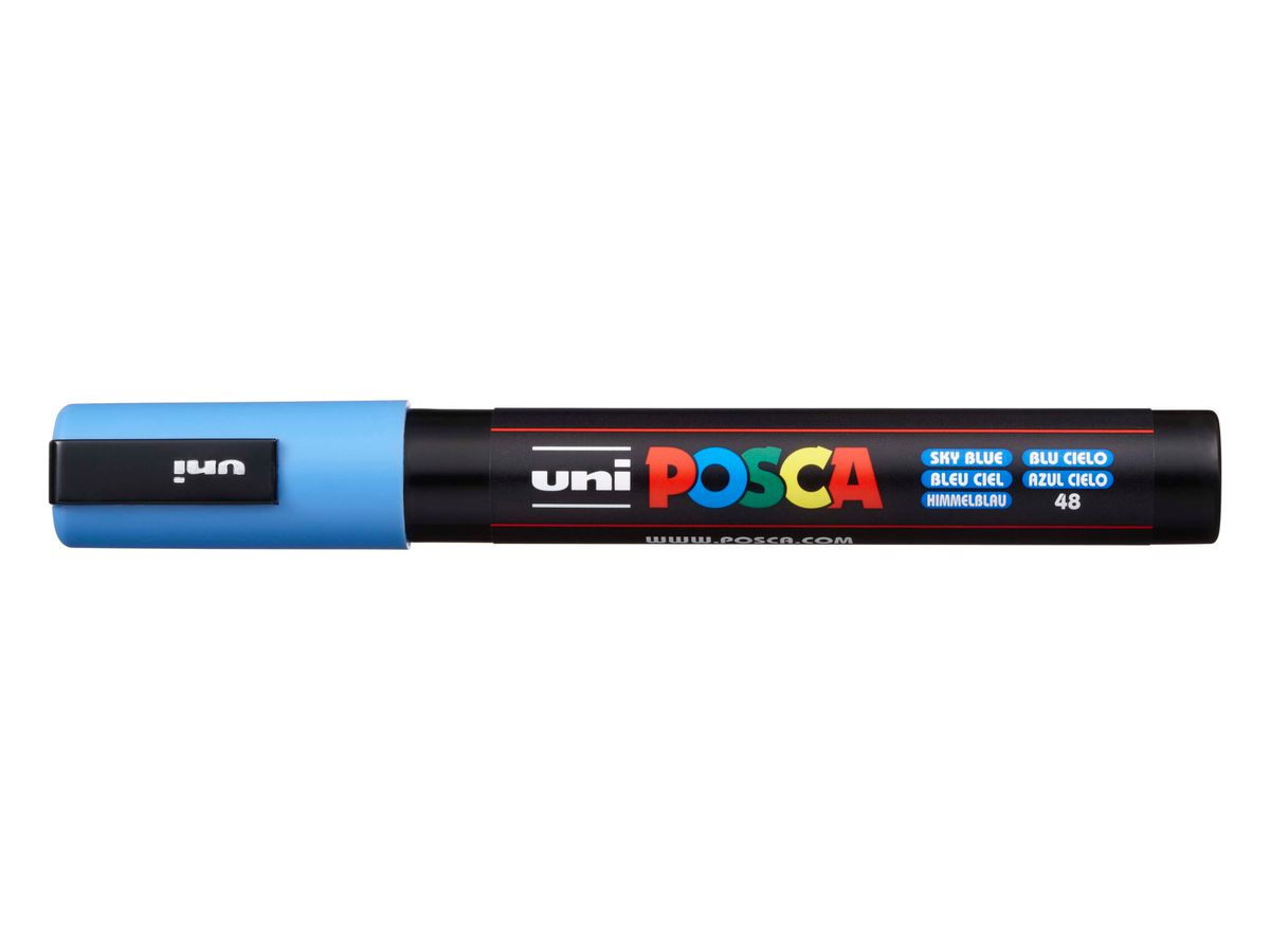 POSCA Pigmentmarker PC-5M, himmelblau (EAN: 4902778036877)