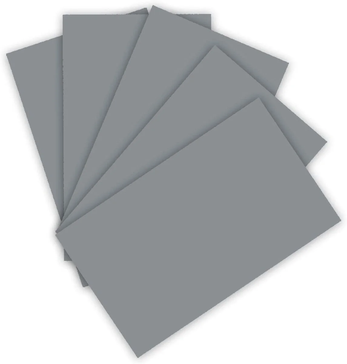 folia Tonkarton, DIN A4, 220 g/qm, 100 Blatt, steingrau (EAN: 4001868048384)