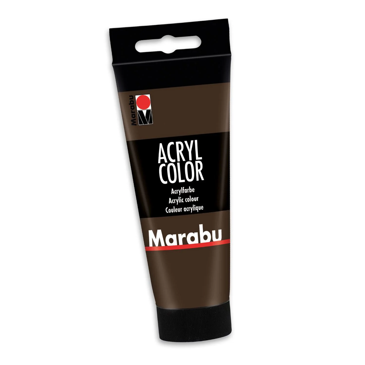 Marabu Acrylfarbe Acryl Color, 100 ml, dunkelbraun 045 (EAN: 4007751550200)
