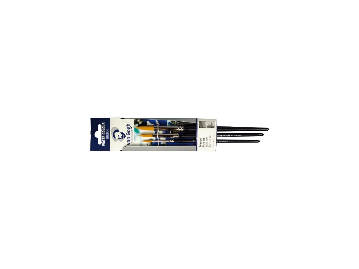 ROYAL TALENS van Gogh Aquarellpinsel-Set 191, Größen: 4/8/12 (EAN: 8712079194727)