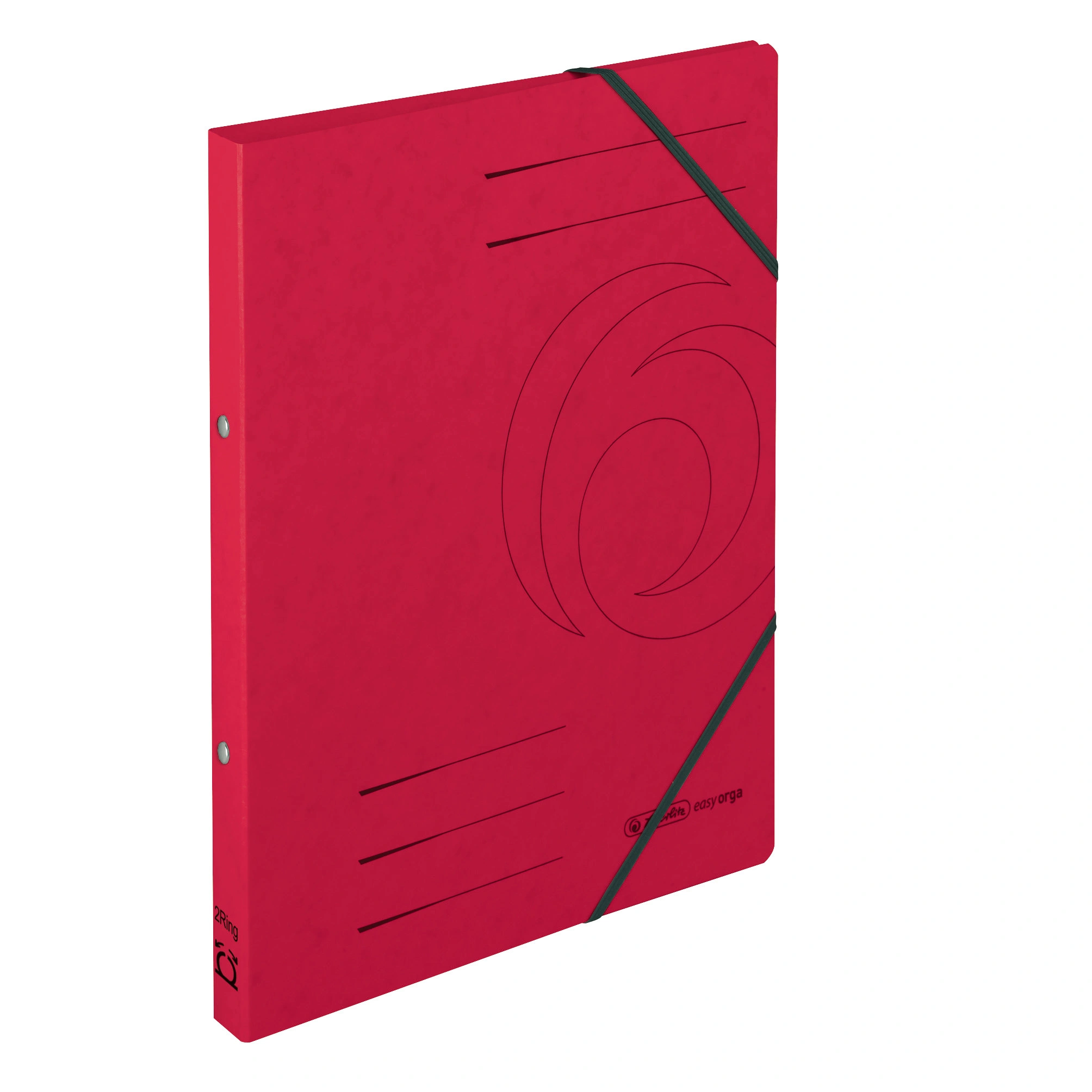 herlitz Ringhefter easyorga, A4, Karton, rot (EAN: 4008110451428)