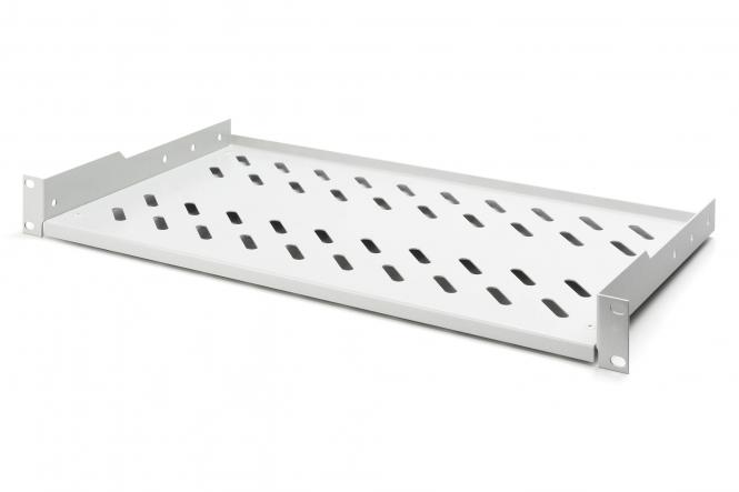 DIGITUS 19" Fachboden, 1 HE, Festeinbau, Tiefe: 250 mm (EAN: 4016032275084)