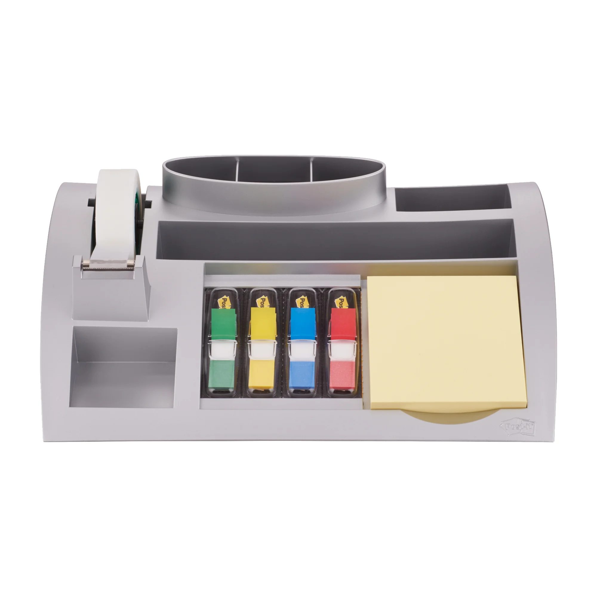 Post-it Schreibtisch Organizer, silber, bestückt (EAN: 4001895867637)