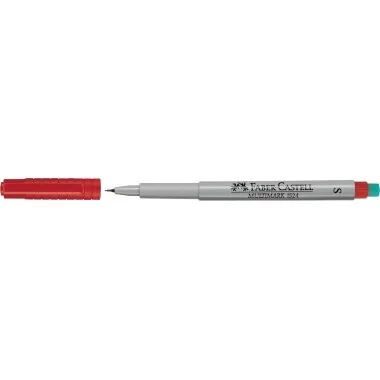 FABER-CASTELL NonPermanent-Marker MULTIMARK S, rot (EAN: 4005401524212)
