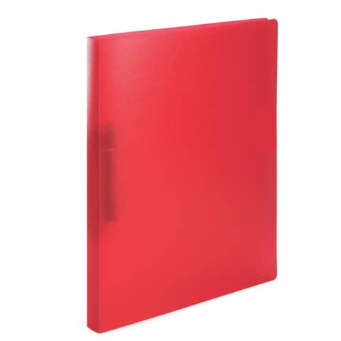 HERMA Ringbuch, DIN A4, 2-Ring-Mechanik, rot-transluzent (EAN: 4008705191630)