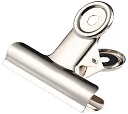 Wonday Briefklemmer aus Metall, Farbe: nickel, Breite: 70 mm (EAN: 3701254707628)