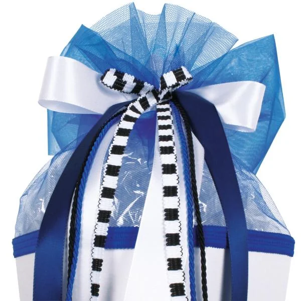 ROTH Schultütenschleife "Speed", weiß/blau/schwarz (EAN: 4028279002071)