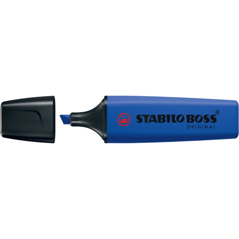 STABILO Textmarker BOSS ORIGINAL NatureCOLORS,ultramarinblau (EAN: 4006381624329)