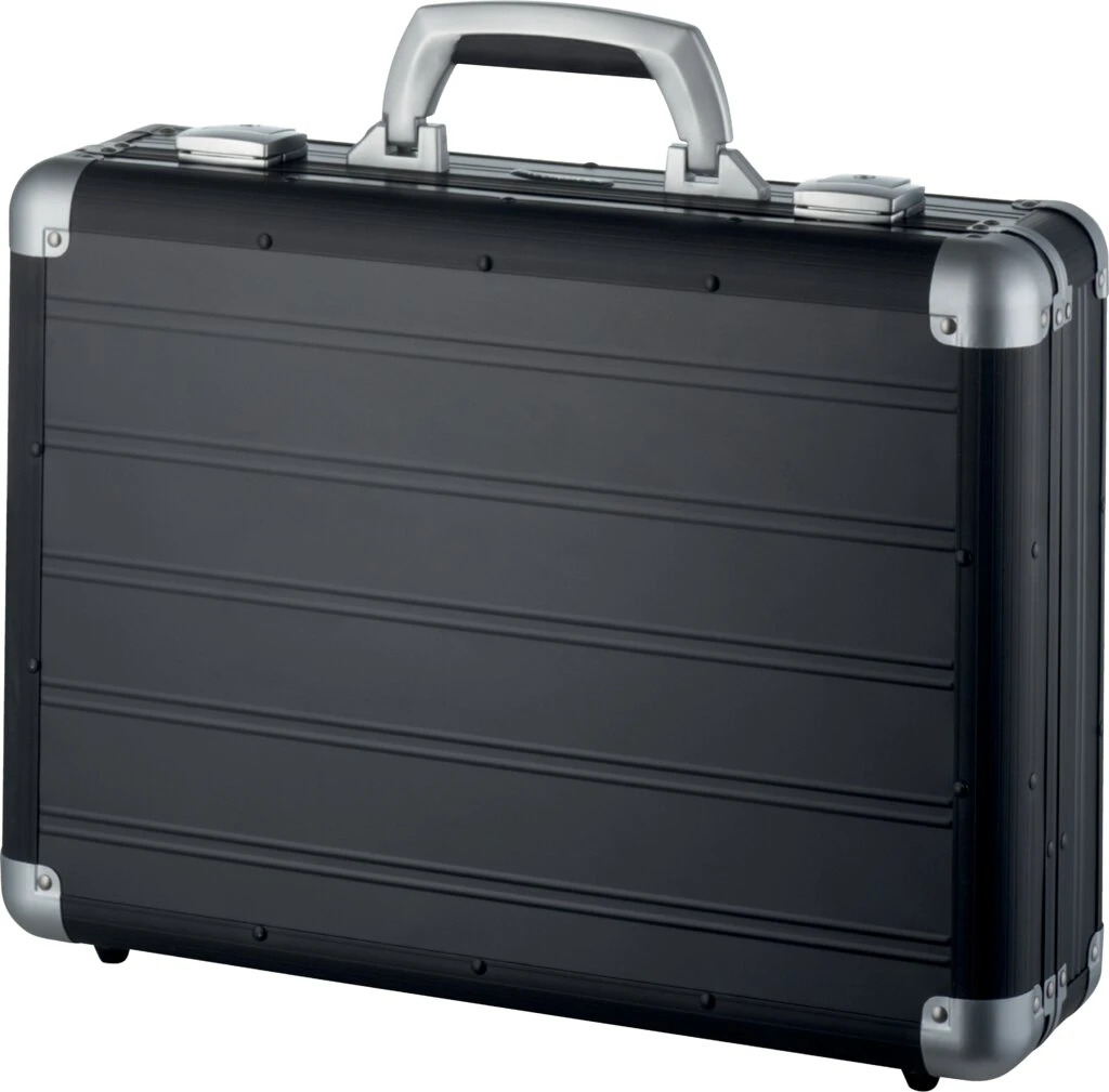 ALUMAXX Attaché-Koffer "VENTURE", Laptopfach, schwarz matt (EAN: 4021068451647)