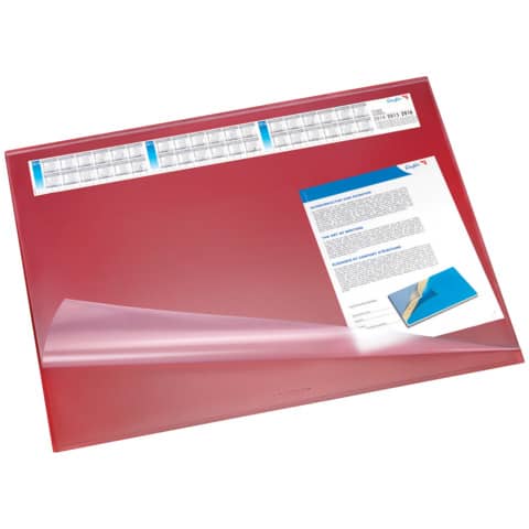 Läufer Schreibunterlage SYNTHOS VSP, 520 x 650 mm, rot (EAN: 4006677692889)