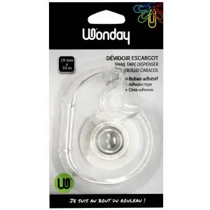 Wonday Handabroller inkl. 1 Klebefilmrolle 19 mm x 33 m (EAN: 3701254701992)