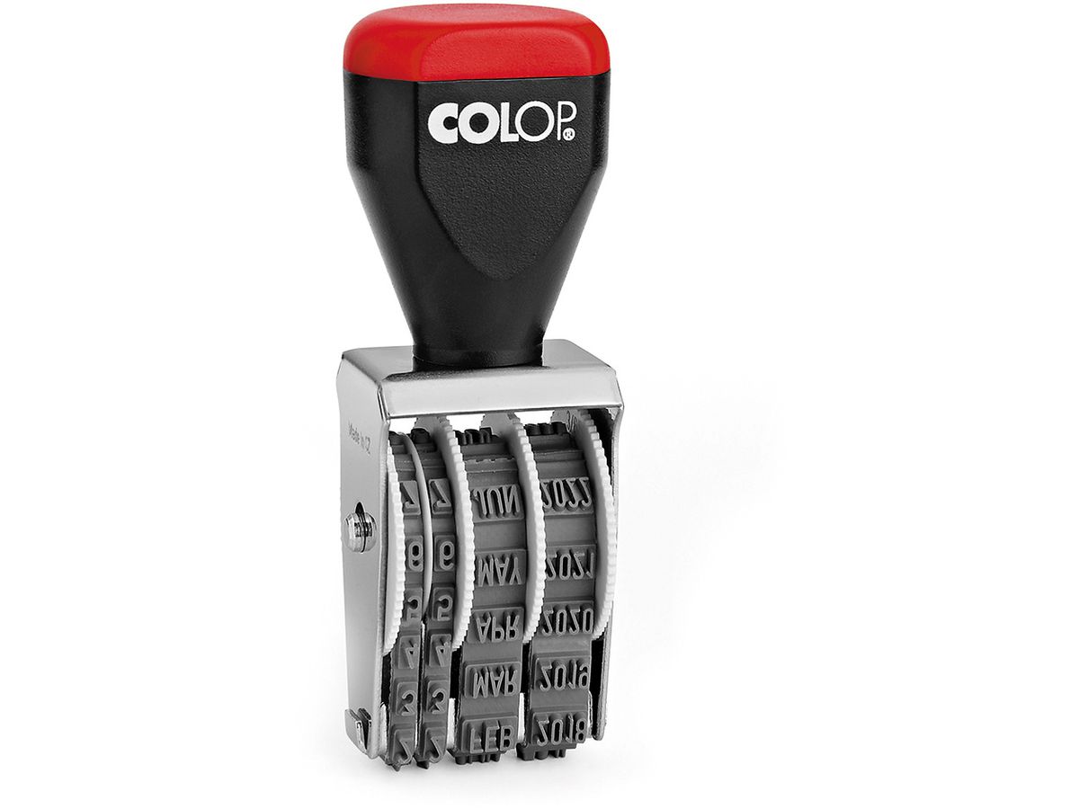 COLOP Datumstempel 04000, Monate in Buchstaben (EAN: 9004362309543)