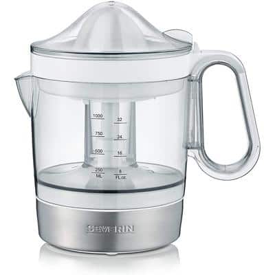 SEVERIN Zitruspresse CP 3535, 40 Watt, 1,0 Liter, weiß (EAN: 4008146030871)