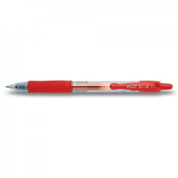 PILOT Gelschreiber G-2 PLUS medium, rot (EAN: 4902505163173)