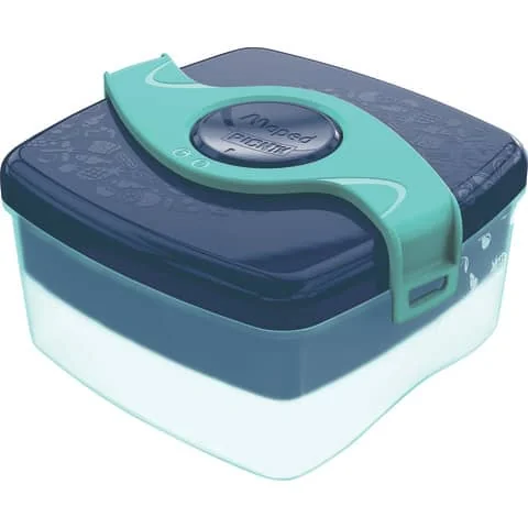 Maped PICNIK Brotdose ORIGINS LUNCH-BOX, 1,4 l, blau/türkis (EAN: 3154148701040)