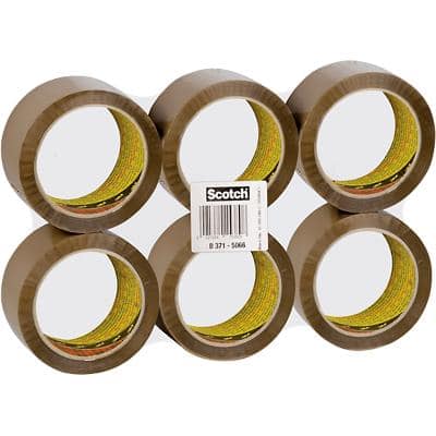Scotch Verpackungsklebeband 371, braun, 50 mm x 66 m (EAN: 8021684153808)
