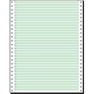 sigel DIN-Computerpapier endlos, 240 mm x 12" (30,48 cm), grün (EAN: 4004360122477)