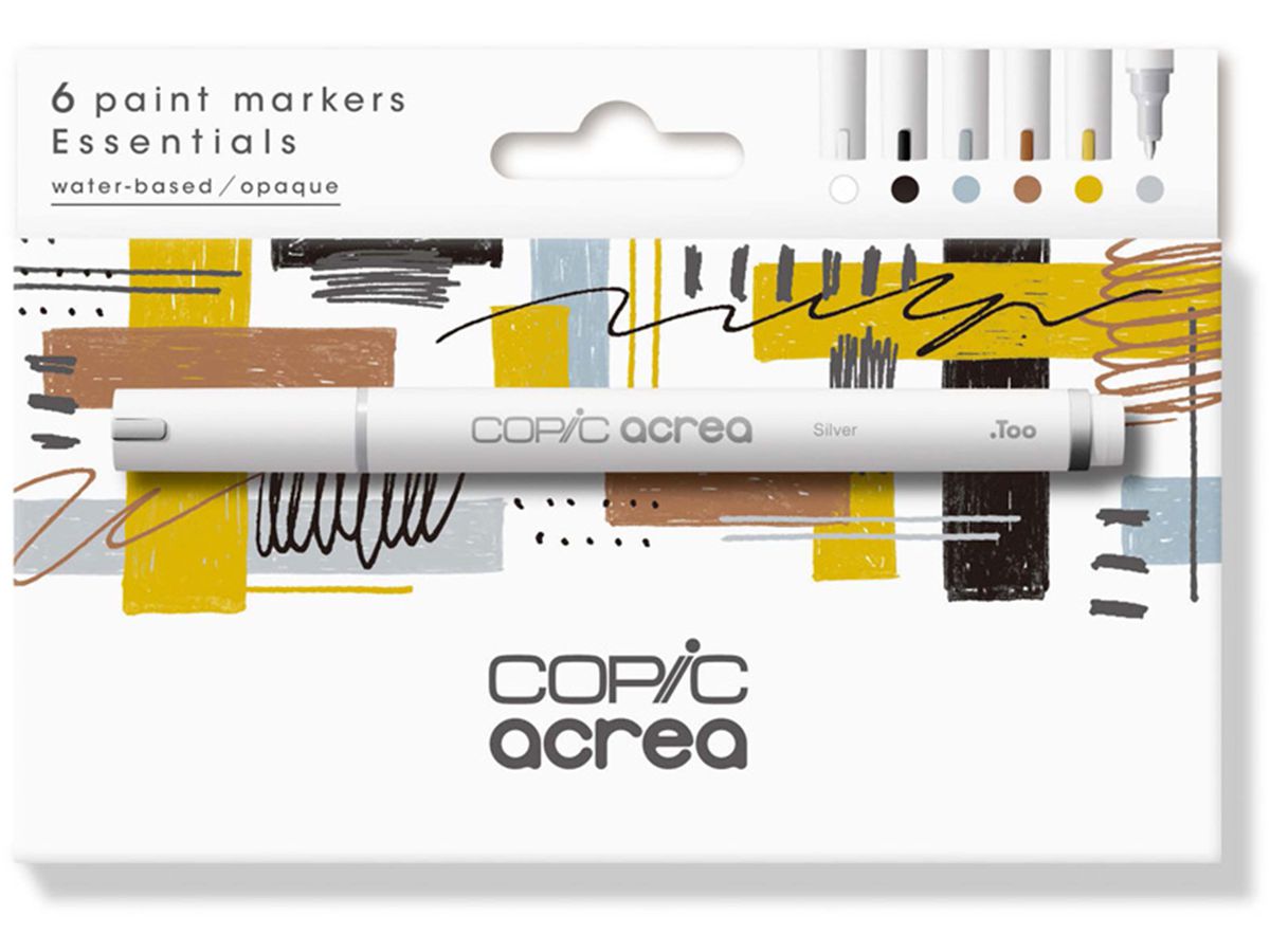 COPIC Marker acrea "Essentials", 6er Set (EAN: 4511338064658)