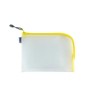 HERMA Reißverschlusstasche "Mesh Bags", DIN A5, gelb (EAN: 4008705200110)