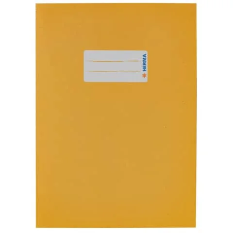 HERMA Heftschoner, aus Papier, DIN A5, gelb (EAN: 4008705055116)