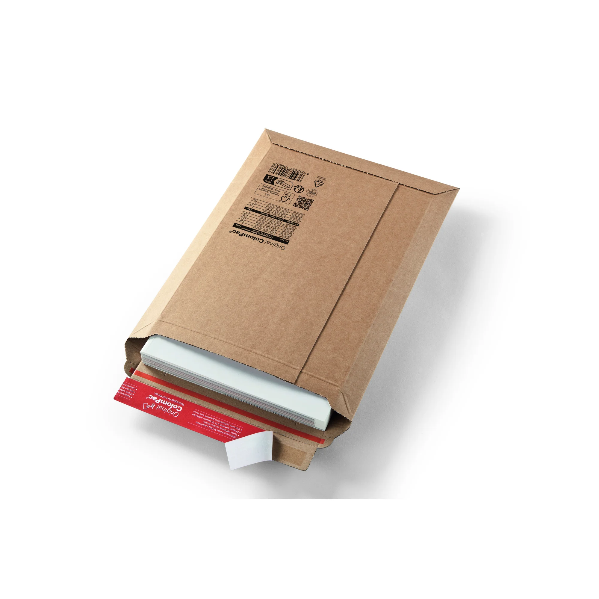 ColomPac Versandtasche, aus brauner Wellpappe (EAN: 4033657100607)