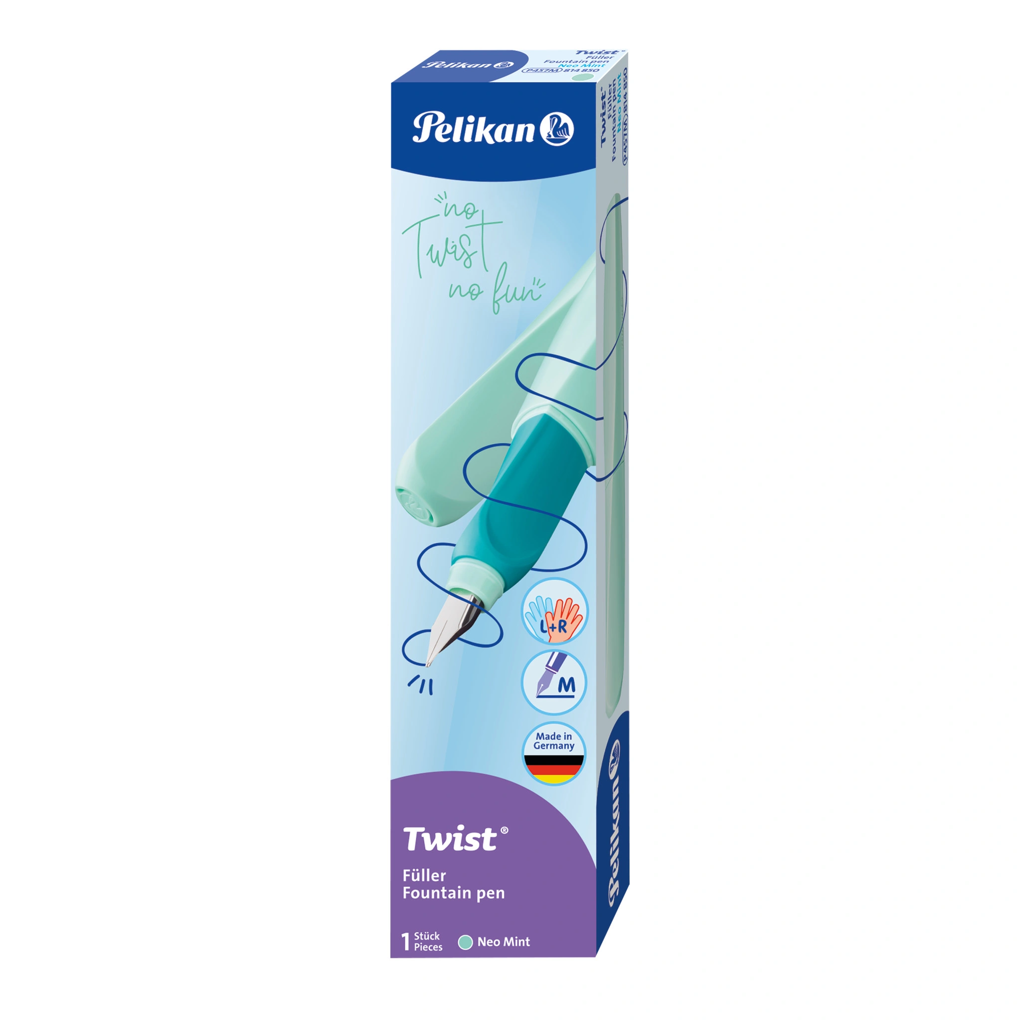Pelikan Twist Füllhalter Neo Mint, mintgrün (EAN: 4012700814852)