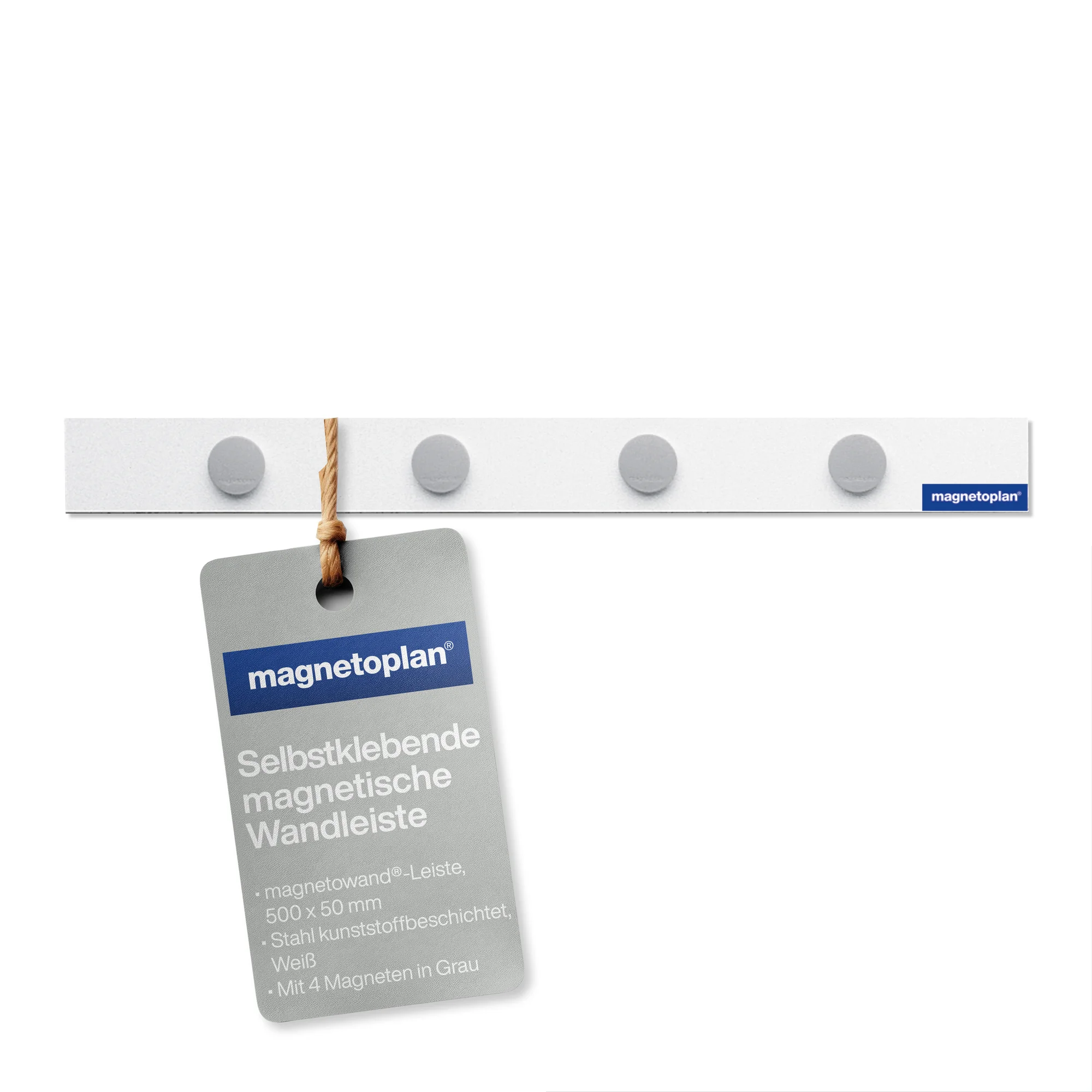 magnetoplan magnetowand-Leiste, mit 4 Magneten (EAN: 4013695010670)