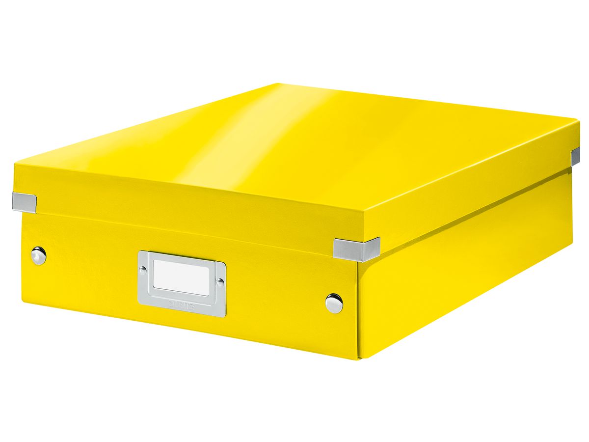 LEITZ Organisationsbox Click & Store WOW, groß, gelb (EAN: 4002432122448)
