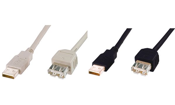 DIGITUS USB 2.0 Verlängerungskabel, 3,0 m (EAN: 4016032283195)