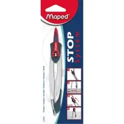 Maped Zirkel Stop-System, blau/rot (EAN: 3154140196004)