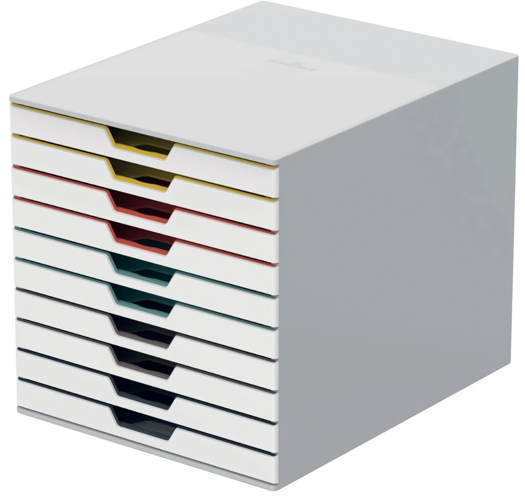 DURABLE Schubladenbox VARICOLOR MIX 10, mit Schubladen (EAN: 4005546993270)