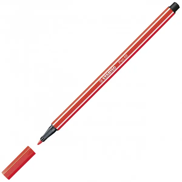 STABILO Fasermaler Pen 68, hellrot (EAN: 4006381333269)