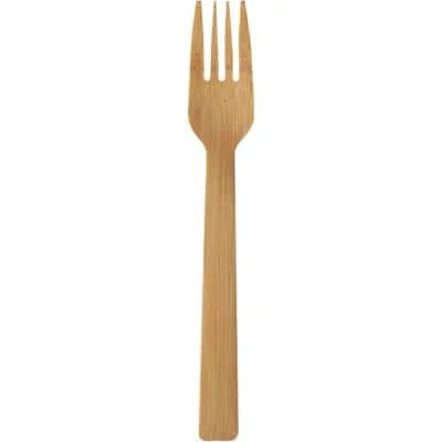 PAPSTAR Bambus-Gabeln "pure", Länge: 165 mm, 50er (EAN: 4002911496664)