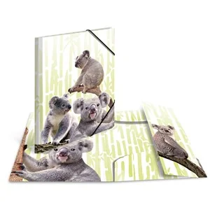 HERMA Eckspannermappe Exotische Tiere, A3, Koalafamilie (EAN: 4008705199674)
