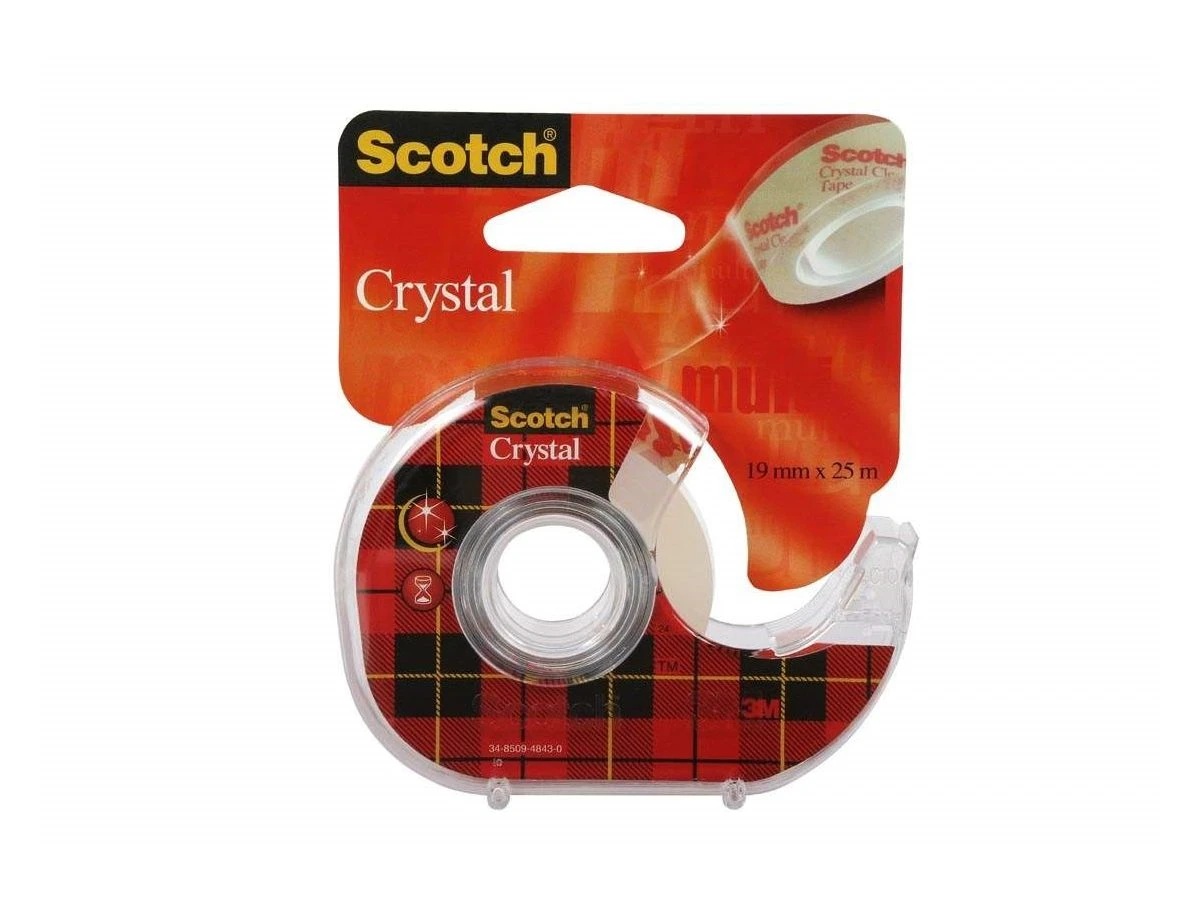Scotch Handabroller Crystal, transparent, im Handabroller (EAN: 0051131592063)