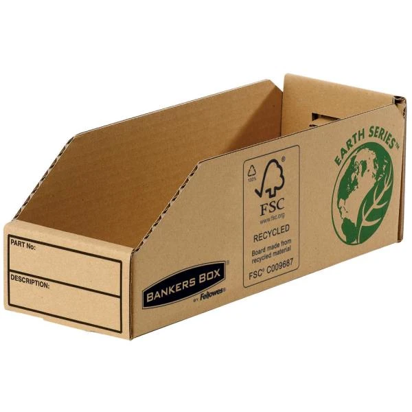 Fellowes BANKERS BOX EARTH Kleinteilebox, braun, (B)147 mm (EAN: 5016291073543)