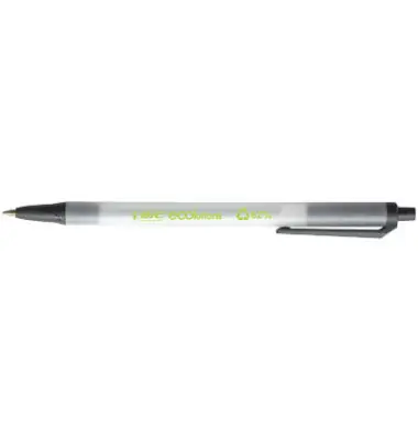 BIC Druckkugelschreiber ECOlutions Clic Stic, schwarz (EAN: 0070330178212)