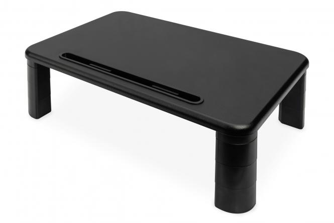 DIGITUS Monitorständer/Monitorerhöhung, schwarz (EAN: 4016032454564)