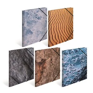 HERMA Sortiment Eckspannermappe "Nature", Karton, DIN A4 (EAN: 4008705197724)