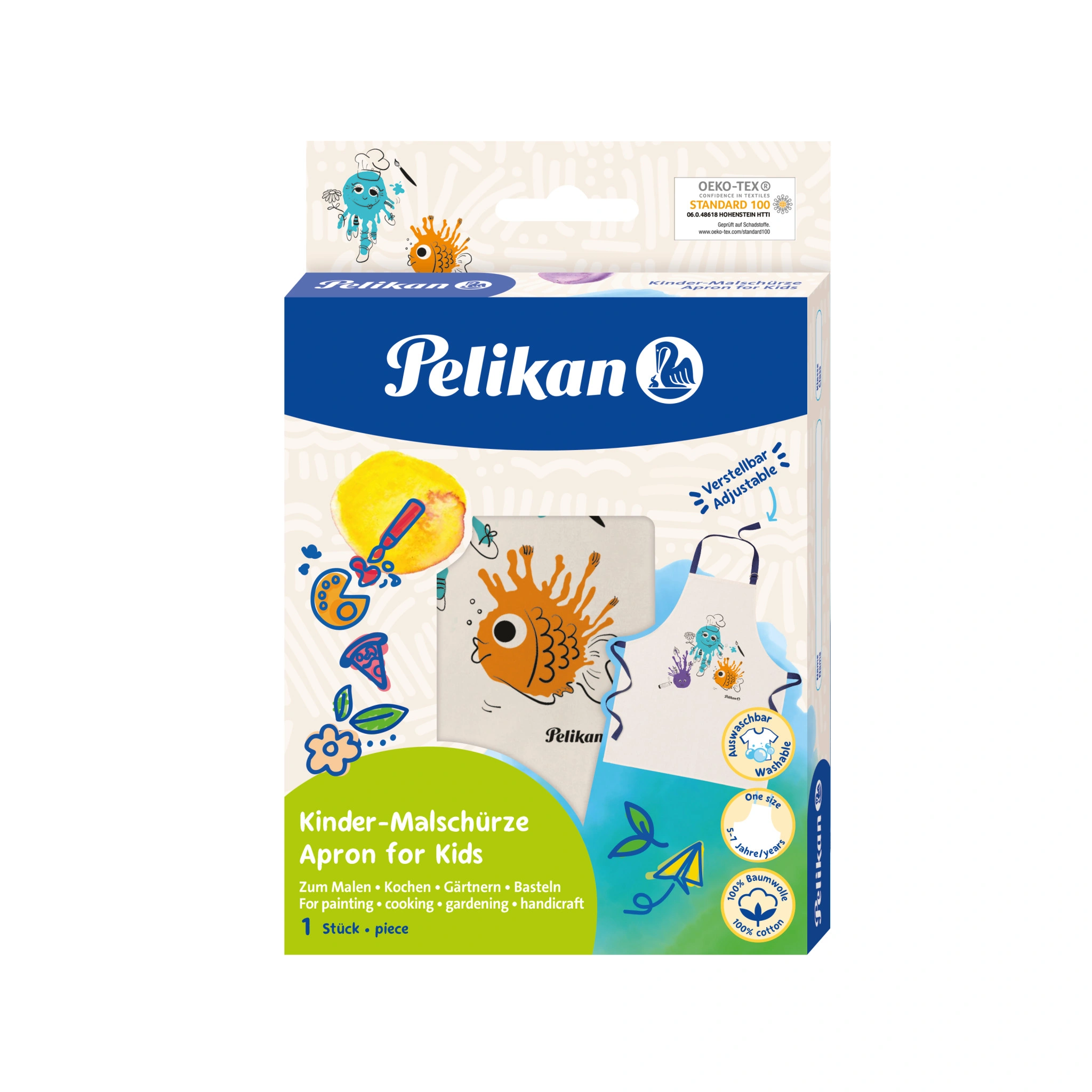Pelikan Kinder-Malschürze, multifunktional (EAN: 4012700101358)
