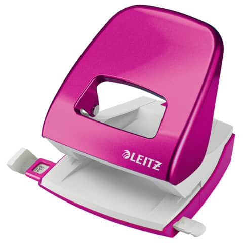 LEITZ Locher NeXXt WOW 5008, pink, im Karton (EAN: 4002432395958)