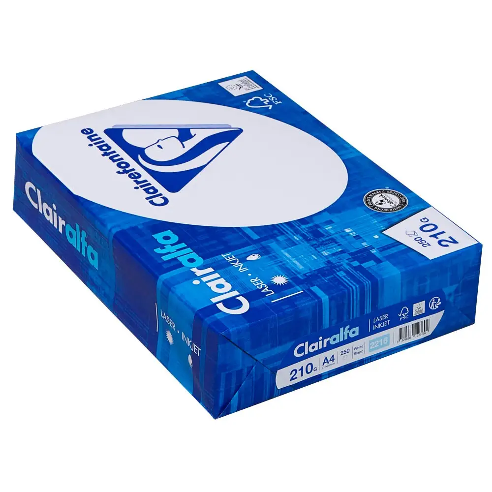 Clairefontaine Multifunktionspapier, DIN A4, extra weiß (EAN: 3329680221602)