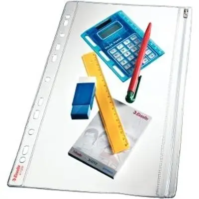 Esselte Reißverschlusstasche, PVC, genarbt, 0,20 mm (EAN: 3034154112002)