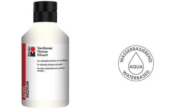 Marabu Acryl-Verdünner 859, 250 ml (EAN: 4007751654991)