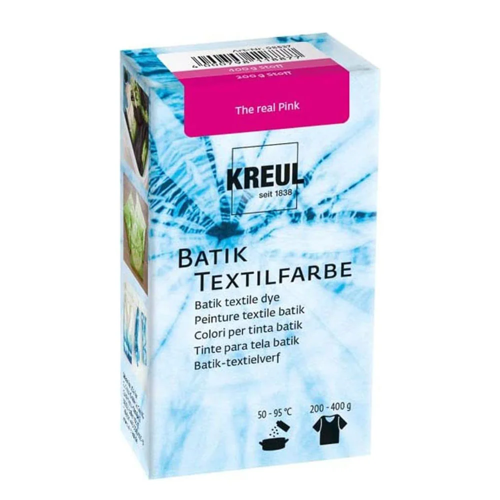 KREUL Batik-Textilfarbe, the real pink, 70 g (EAN: 4000798118877)