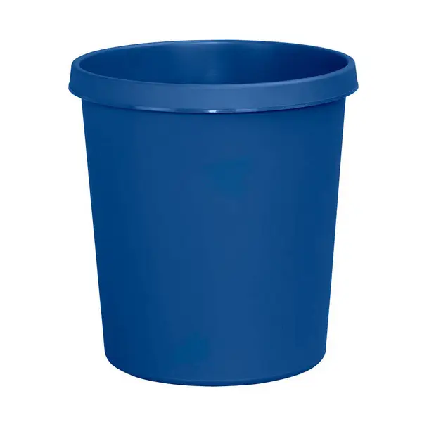 helit Papierkorb "the german", 18 Liter, PE, blau (EAN: 4012086052503)