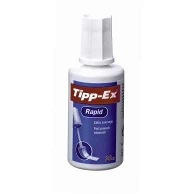 Tipp-Ex Korrekturflüssigkeit "Rapid", weiß, 25 ml (EAN: 3086126100326)