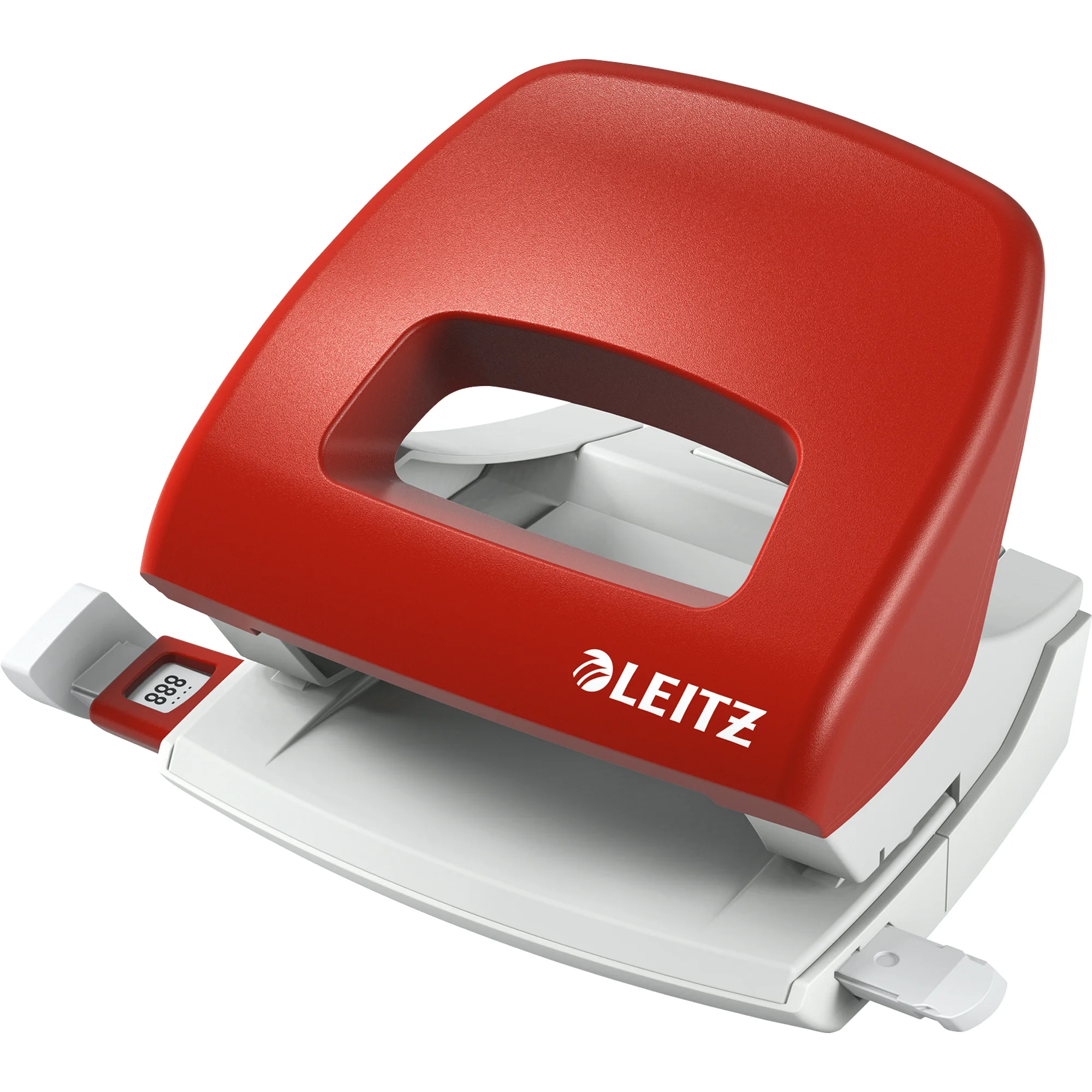 LEITZ Locher Nexxt 5038, Stanzleistung: 16 Blatt, rot (EAN: 4002432310562)