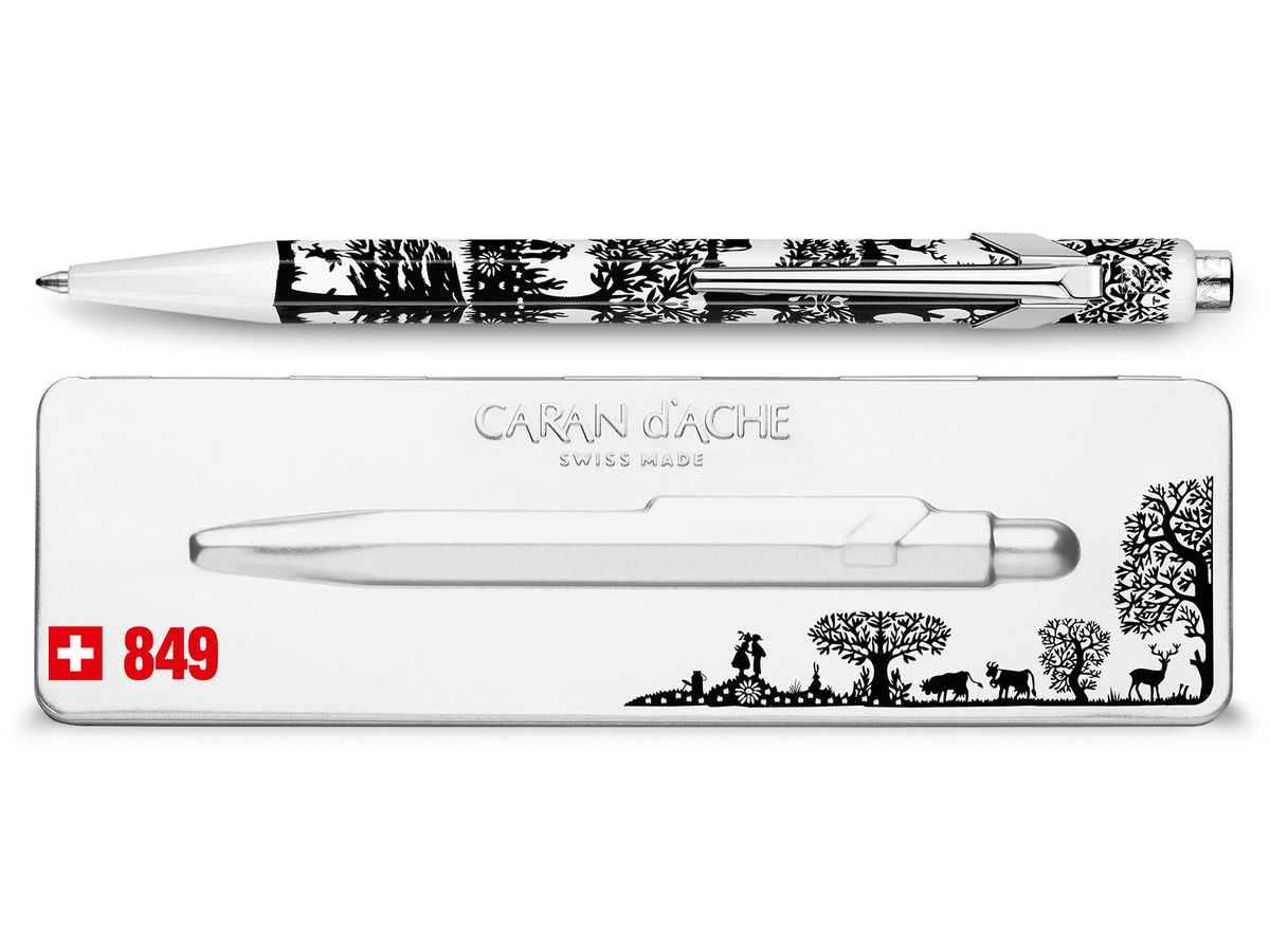 CARAN D'ACHE Druckkugelschreiber 849 SCHERENSCHNITT (EAN: 7630002330169)