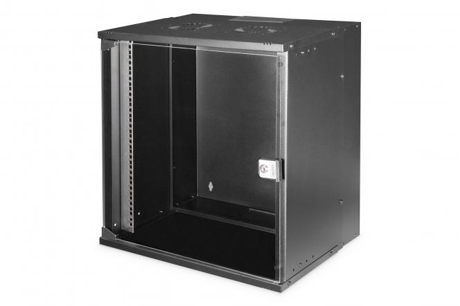 DIGITUS 19" Wandgehäuse SOHO PRO, (B)540 x (T)400 mm, 12HE (EAN: 4016032493761)
